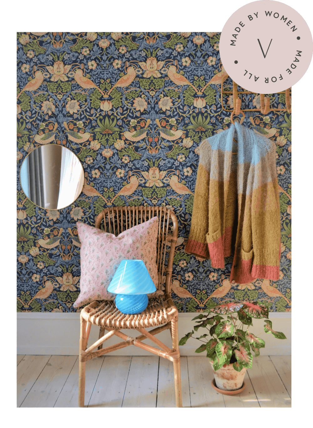 Visju Decor - Bolig, Interior, Design, Shop - Stol, Lampe, Spejl