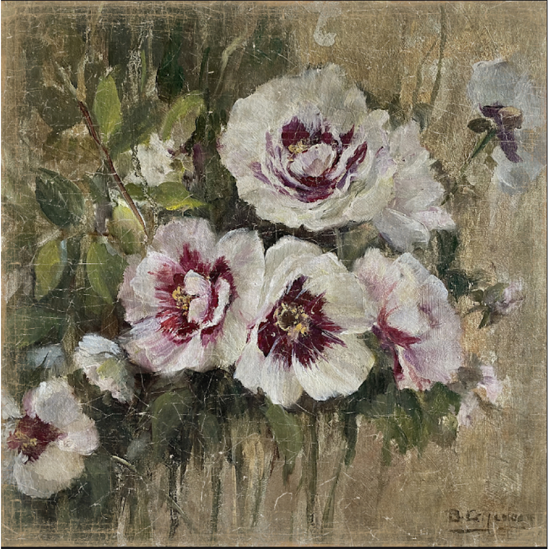 Wall decor - Pivoines