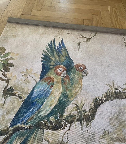 Visju-Decor-Bolig-Interior-Design-Shop-Fugle-Tropiske-Kunst-Wall-Decor